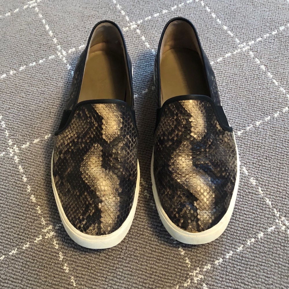 Vince Blair Snakeskin Sneakers